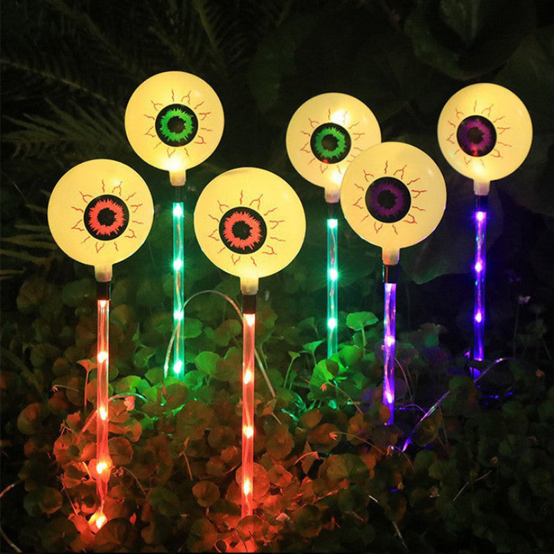 Elegant Solar-Powered Garden Light with LED Illumination