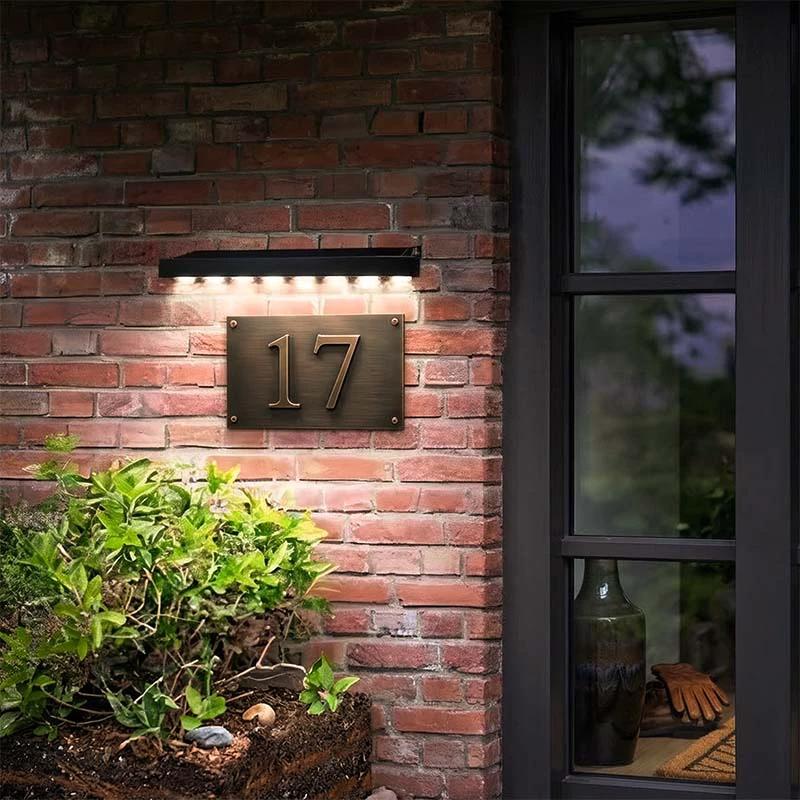 Eco-Friendly Solar Wall Light with Motion Detection