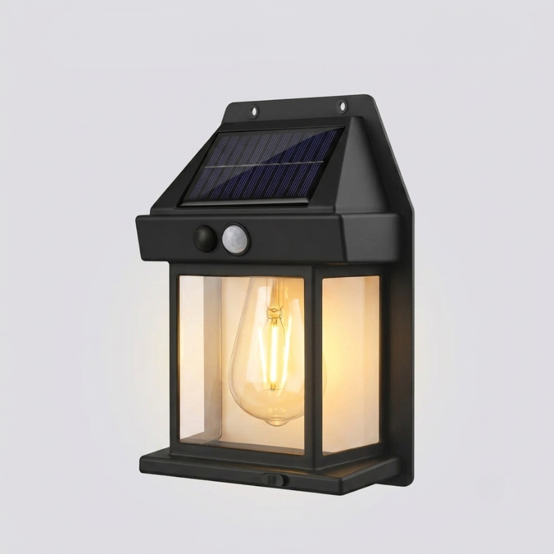 Eco-Friendly Solar Wall Lights with Motion Detection