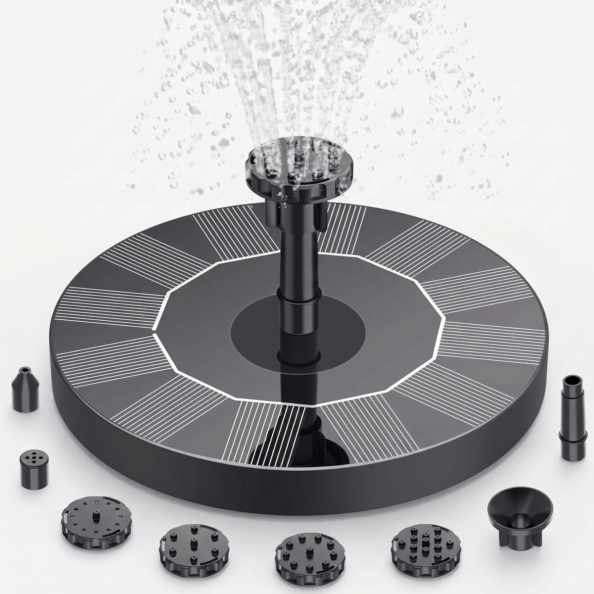 Water Fountain Powered by Solar Energy