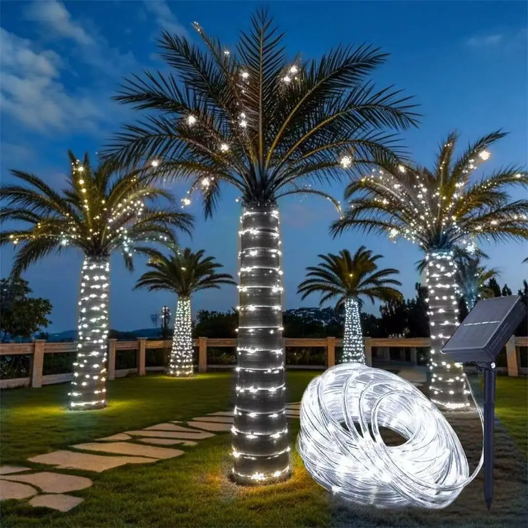 Eco-Friendly Solar LED String Lights for Outdoor Celebrations