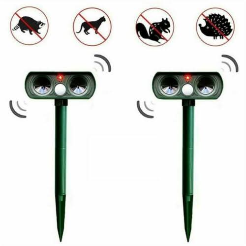 EcoGuard - Solar-Powered Ultrasonic Animal Deterrent