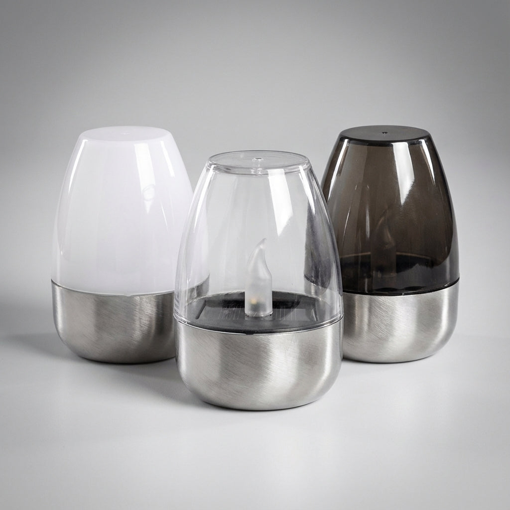 Outdoor Solar Candle Lantern - Eco-Friendly Lighting