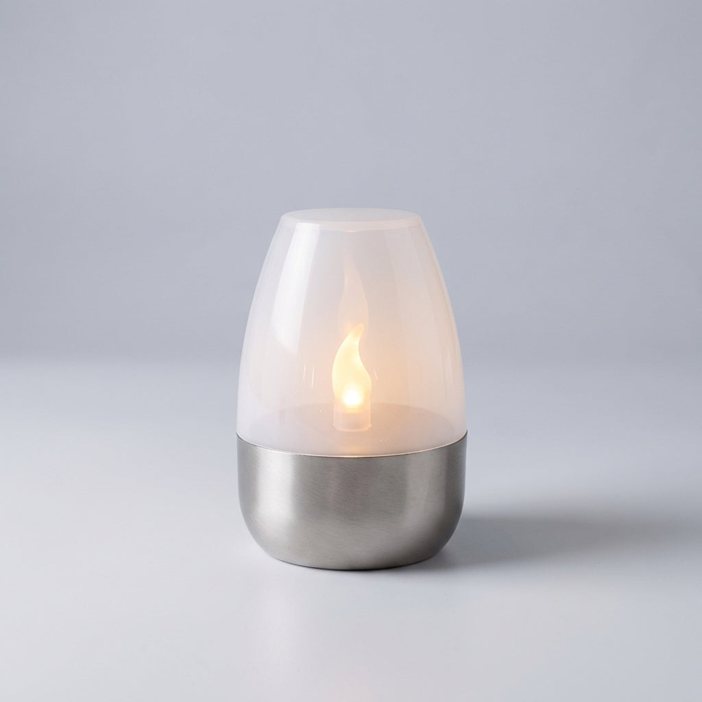 Outdoor Solar Candle Lantern - Eco-Friendly Lighting