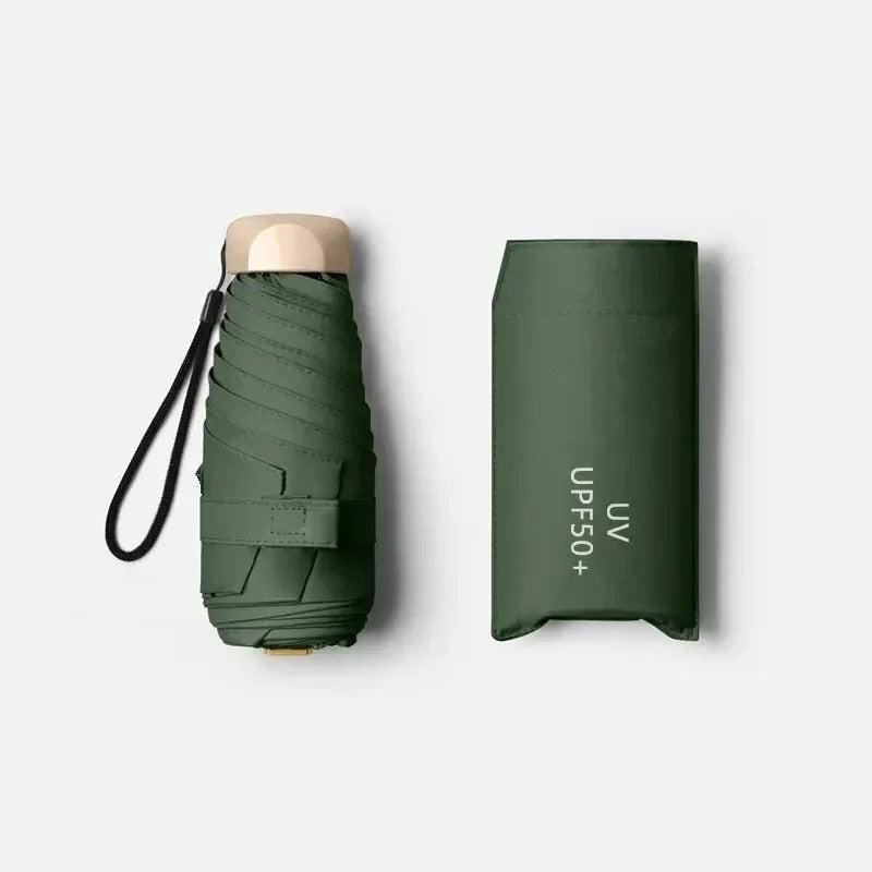 SkyGuard | Compact Travel Umbrella with UV Shield and Windproof Design