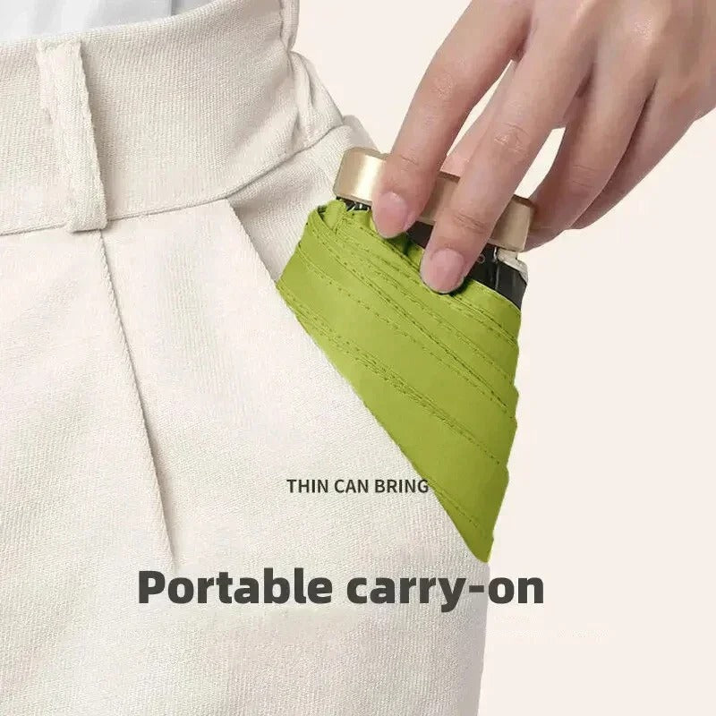 SkyGuard | Compact Travel Umbrella with UV Shield and Windproof Design