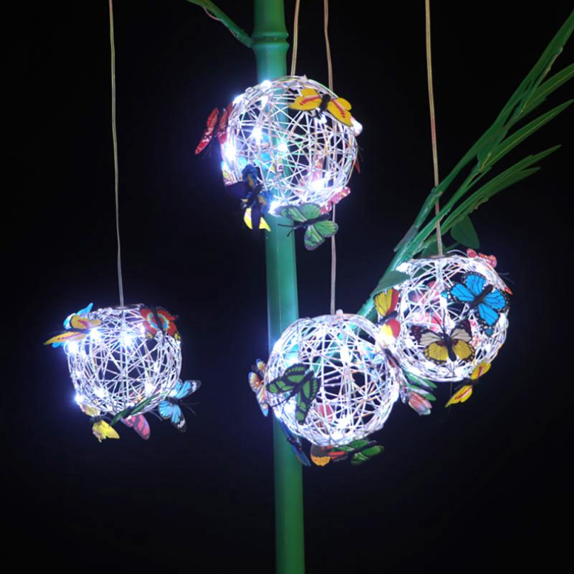 Outdoor Hanging Lamp Powered by Solar Energy