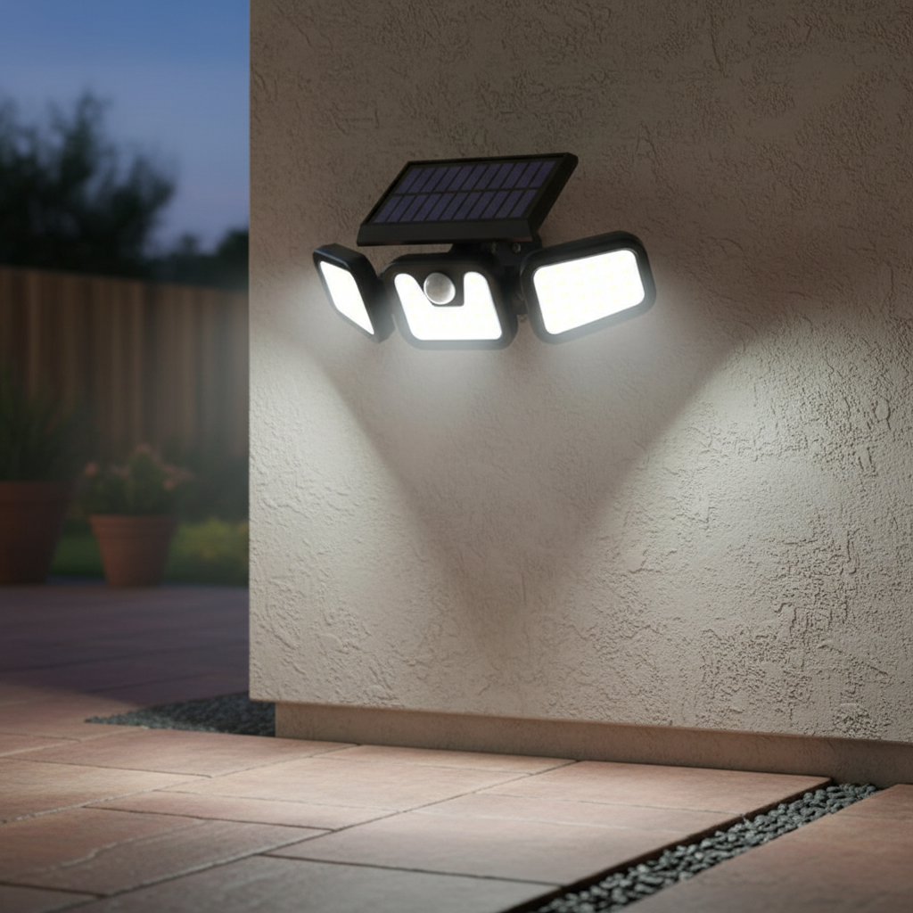 Outdoor Solar Wall Light - Eco-Friendly Illumination