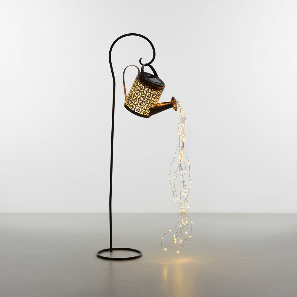 Decorative Garden Lamp Powered by Solar Energy