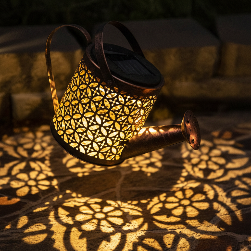 Decorative Garden Lamp Powered by Solar Energy