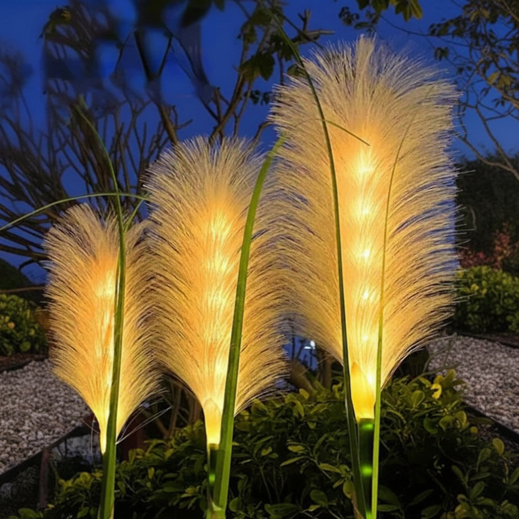 Garden Light Powered by Solar Energy
