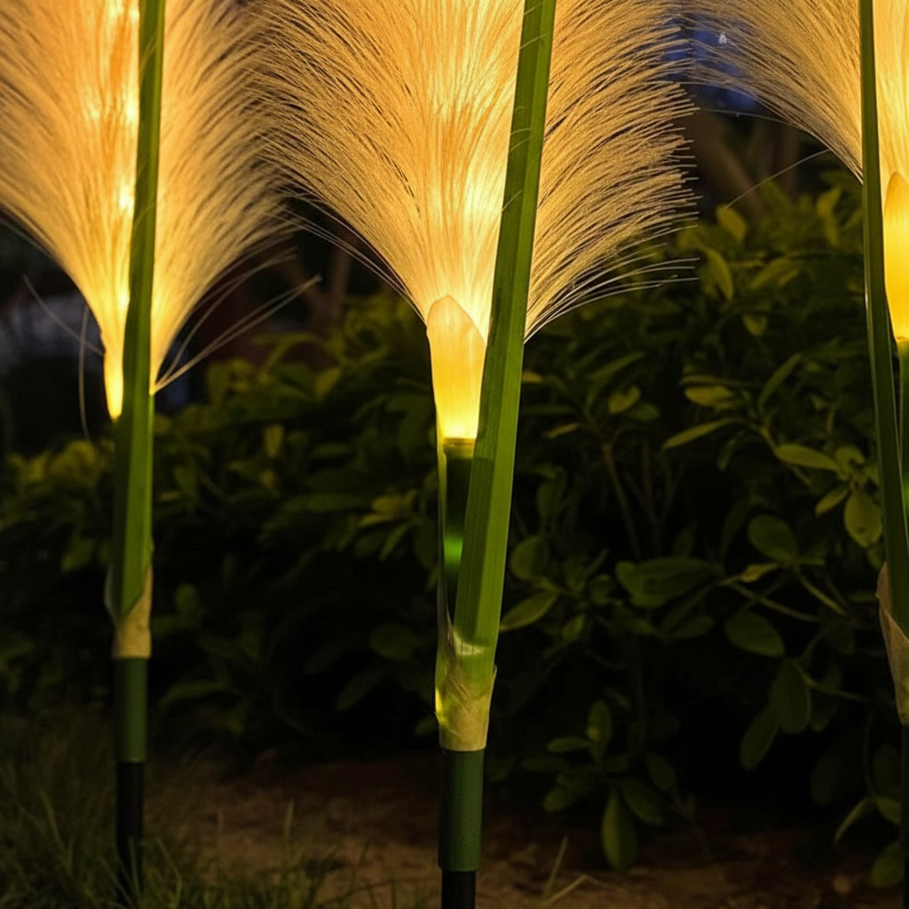 Garden Light Powered by Solar Energy