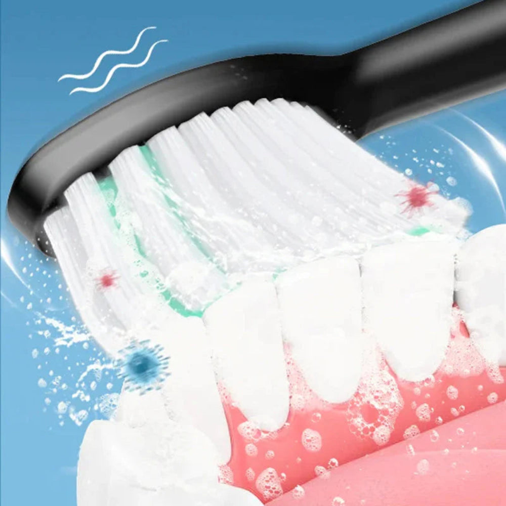 Travel-Ready Sonic Toothbrush Set with Custom Modes