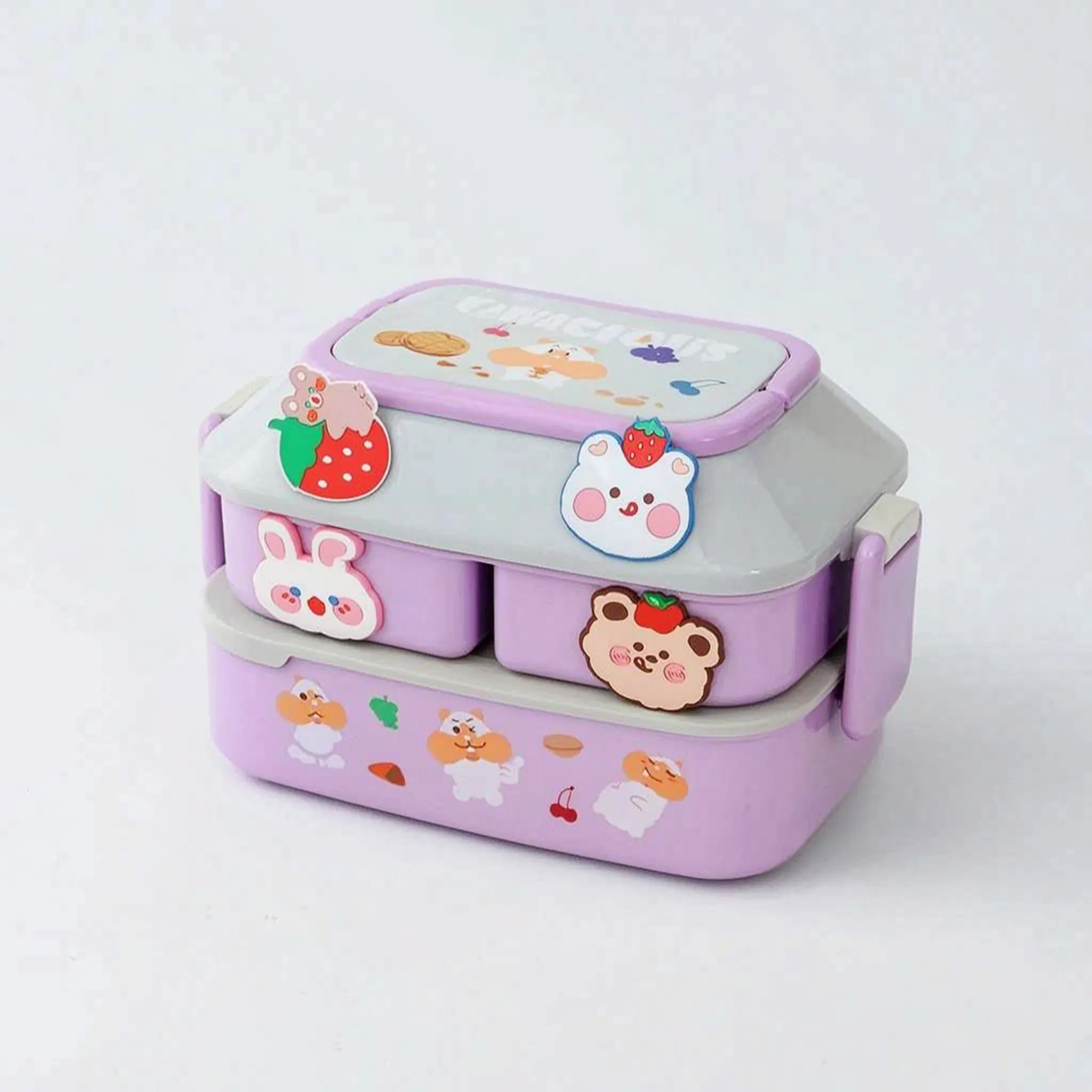 Multi-Layer Food Storage Container - Stackable Design