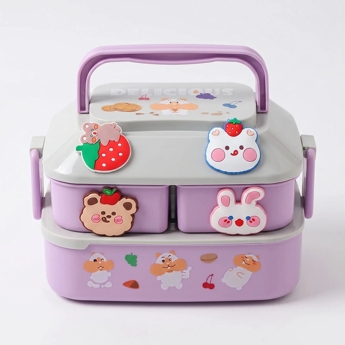 Multi-Layer Food Storage Container - Stackable Design