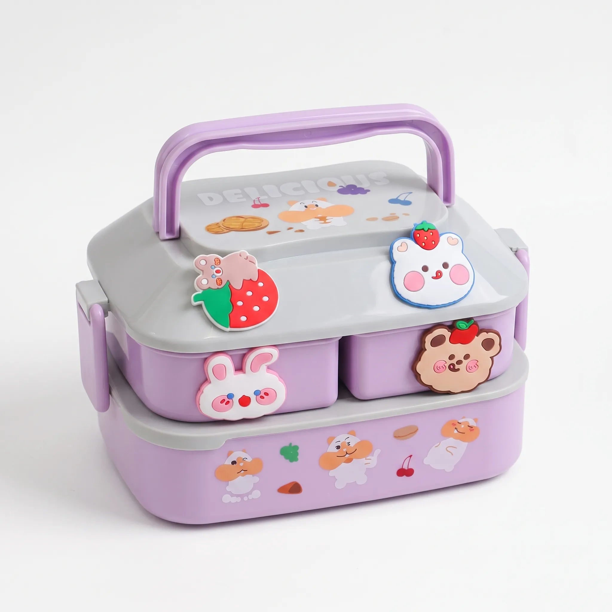 Multi-Layer Food Storage Container - Stackable Design