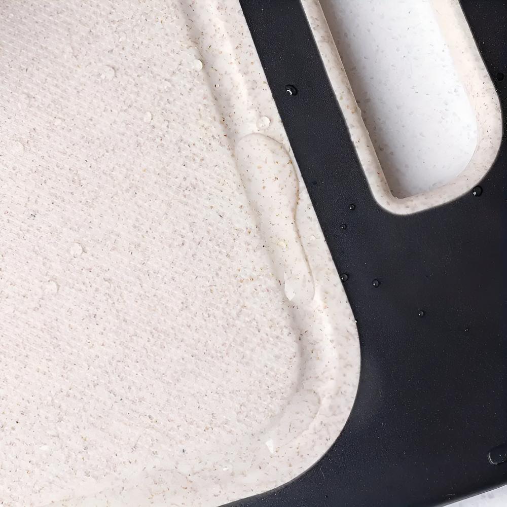 Premium Stainless Steel Cutting Board with Garlic Grinder