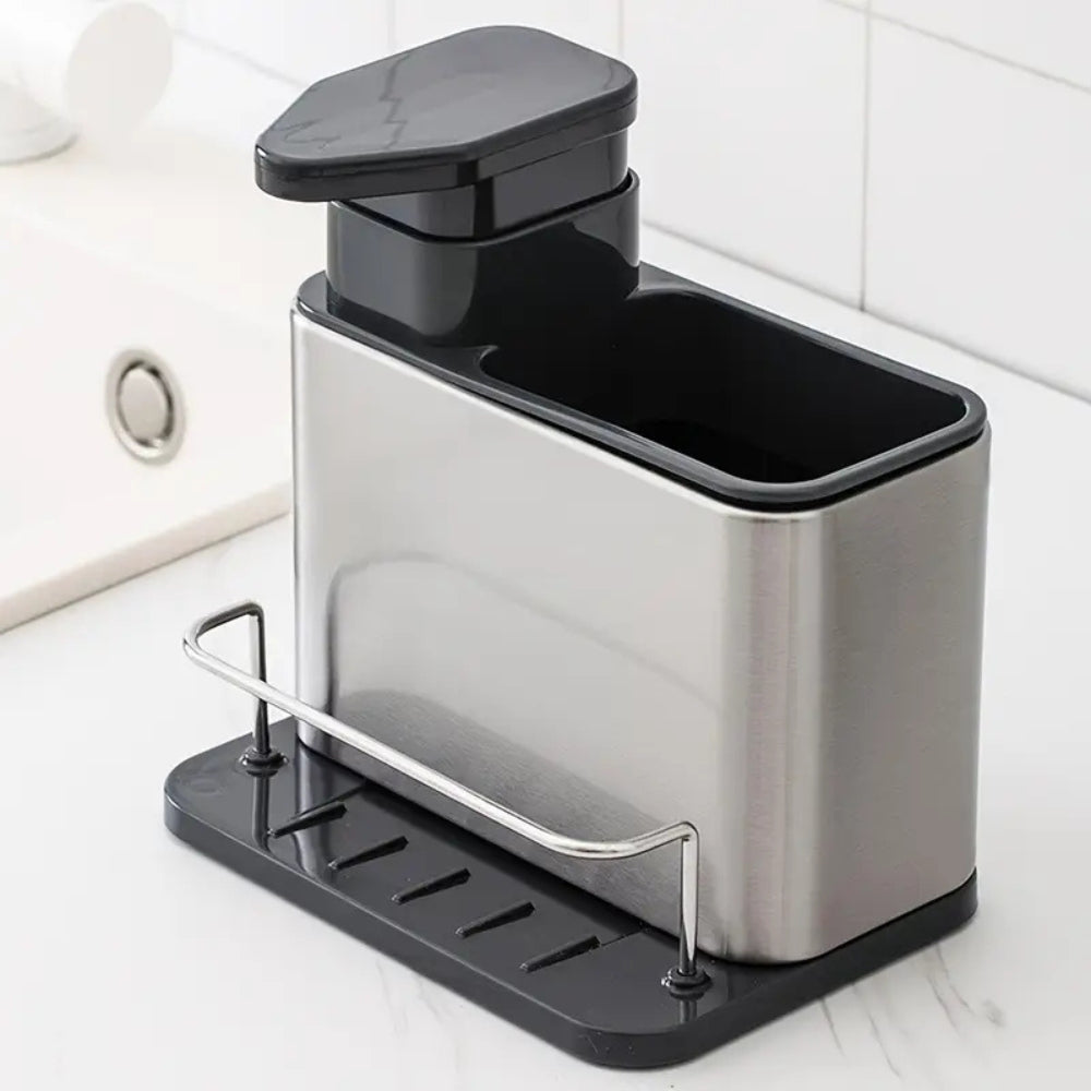Stylish Soap Dispenser Organizer with Drainage Tray