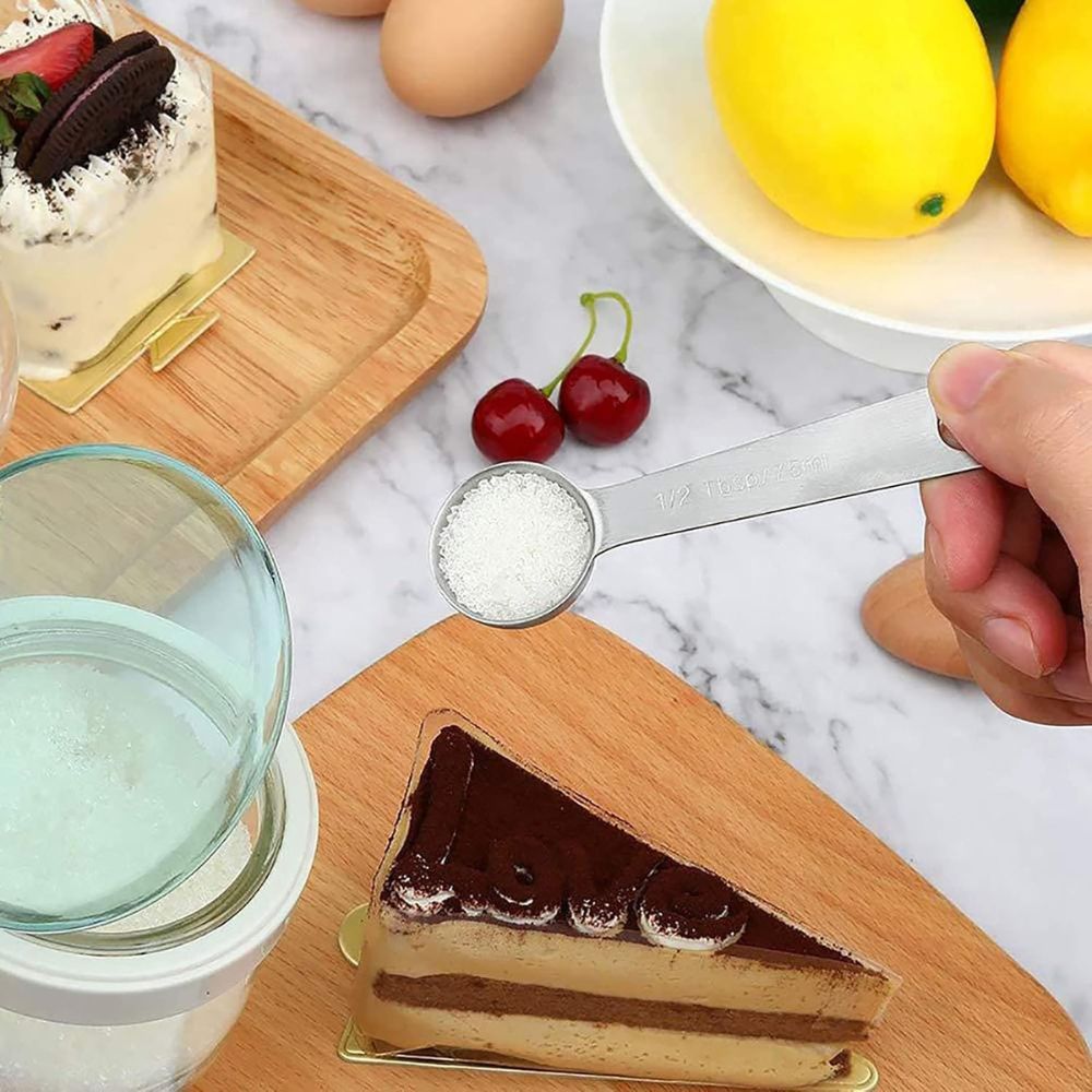 Ultimate Precision Measuring Spoon Set - 6 Essential Sizes