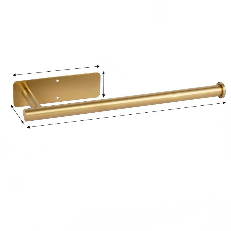Wall-Mounted Stainless Steel Paper Towel Organizer