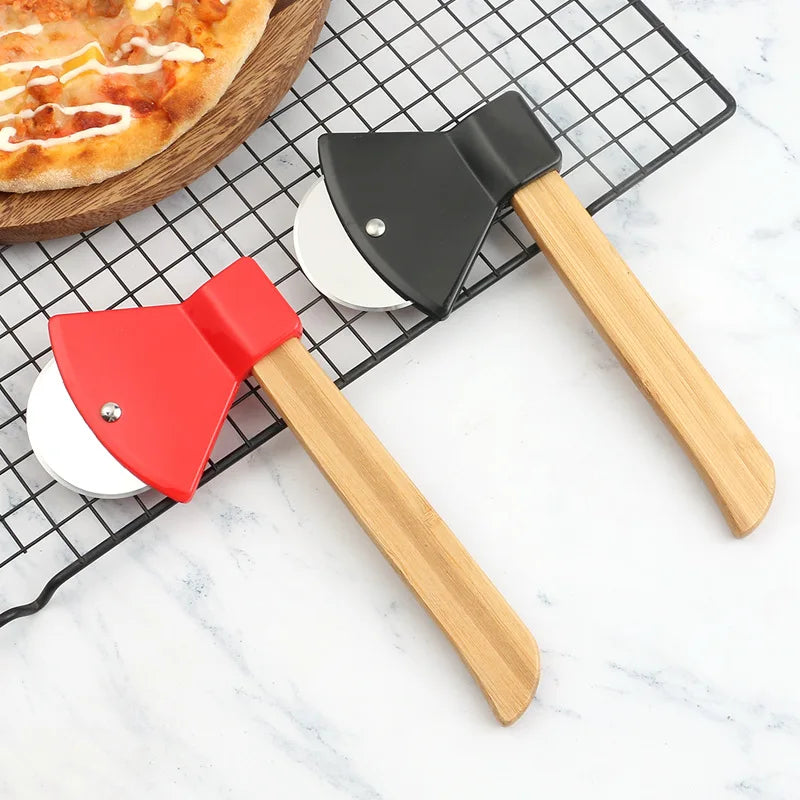 Axe-Style Pizza Slicer: Precision Cutting Tool for the Kitchen