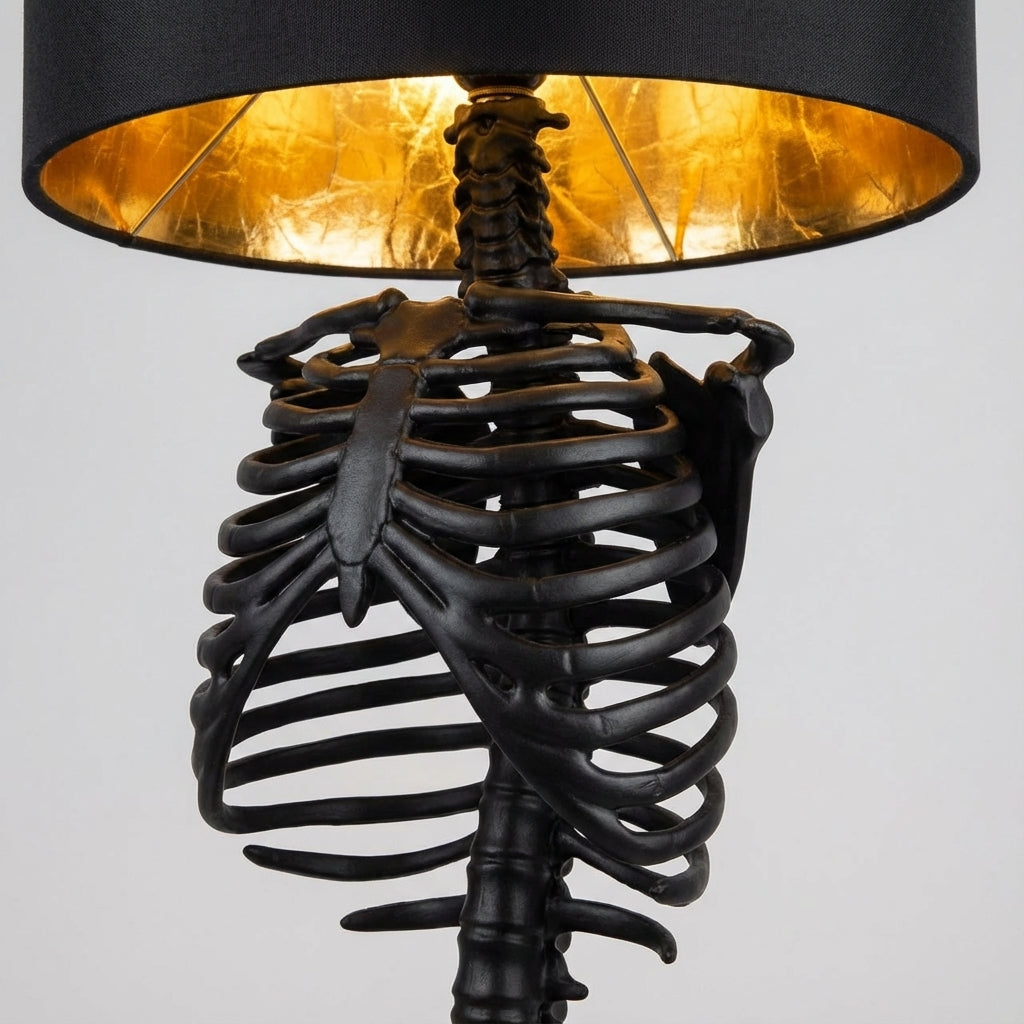 Gothic Accent Lamp with Unique Statement Design