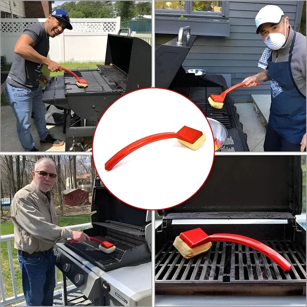 GrillMaster Pro – Extended Reach Cleaning Tool for Grills