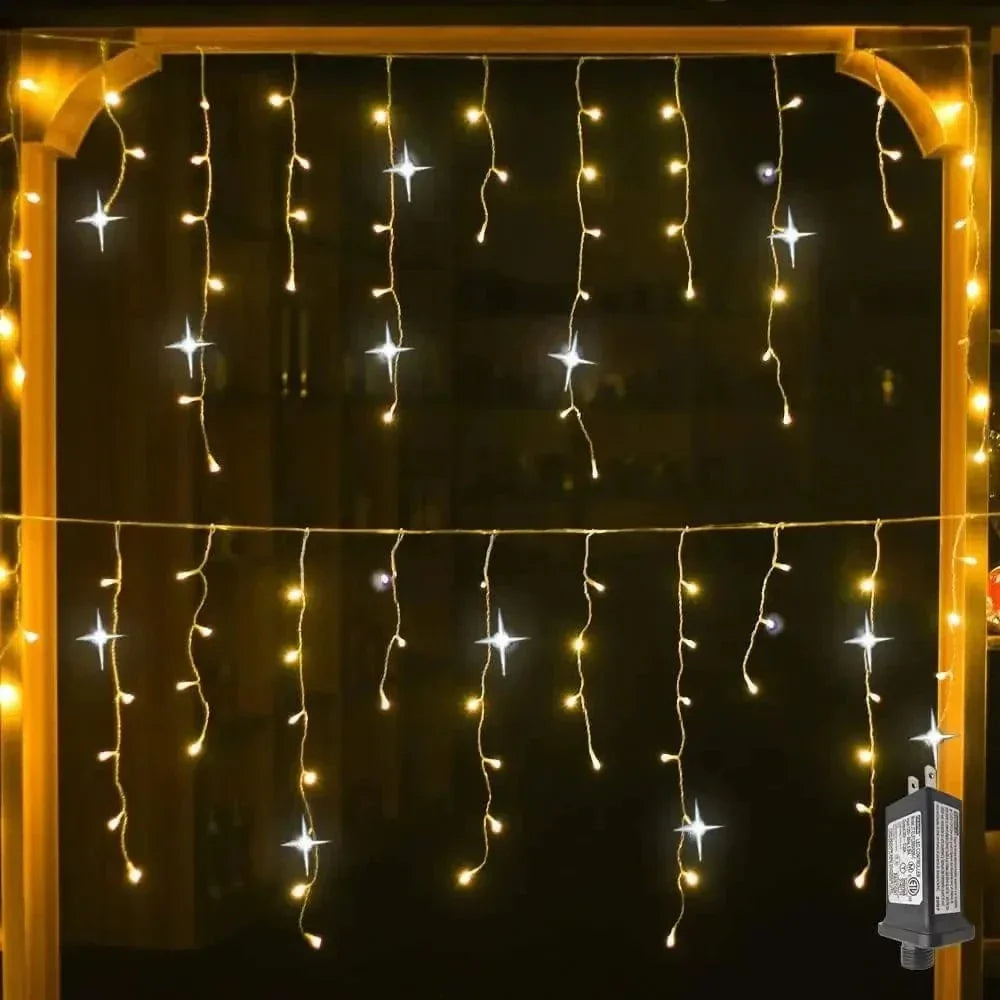 Connectable Outdoor LED Fairy Lights - Warm & Cool White