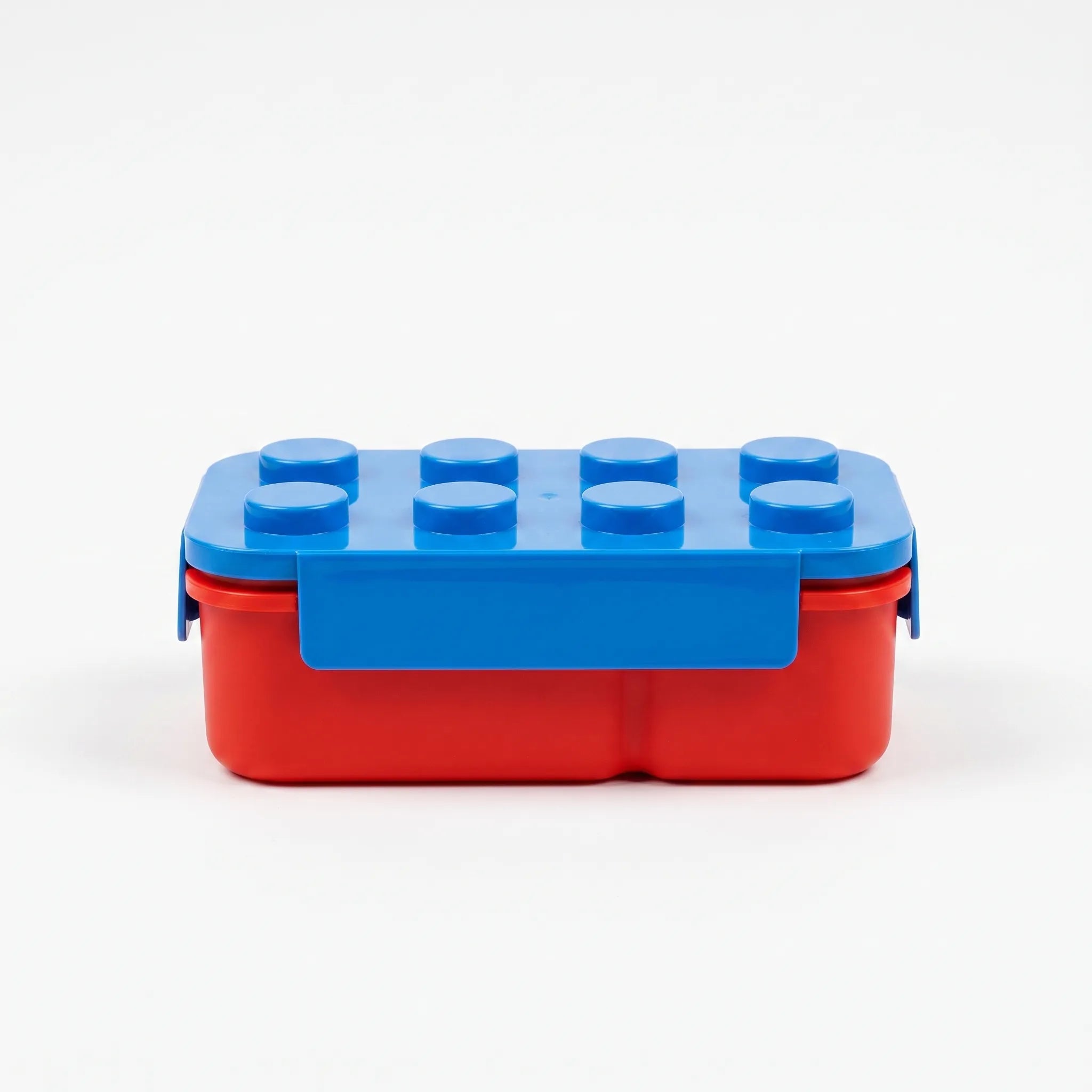 Divided Bento Box with Studs - Stackable Meal Container