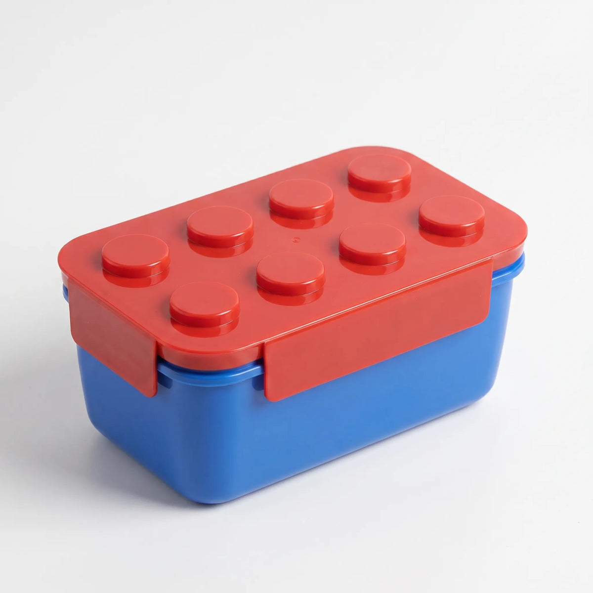 Divided Bento Box with Studs - Stackable Meal Container