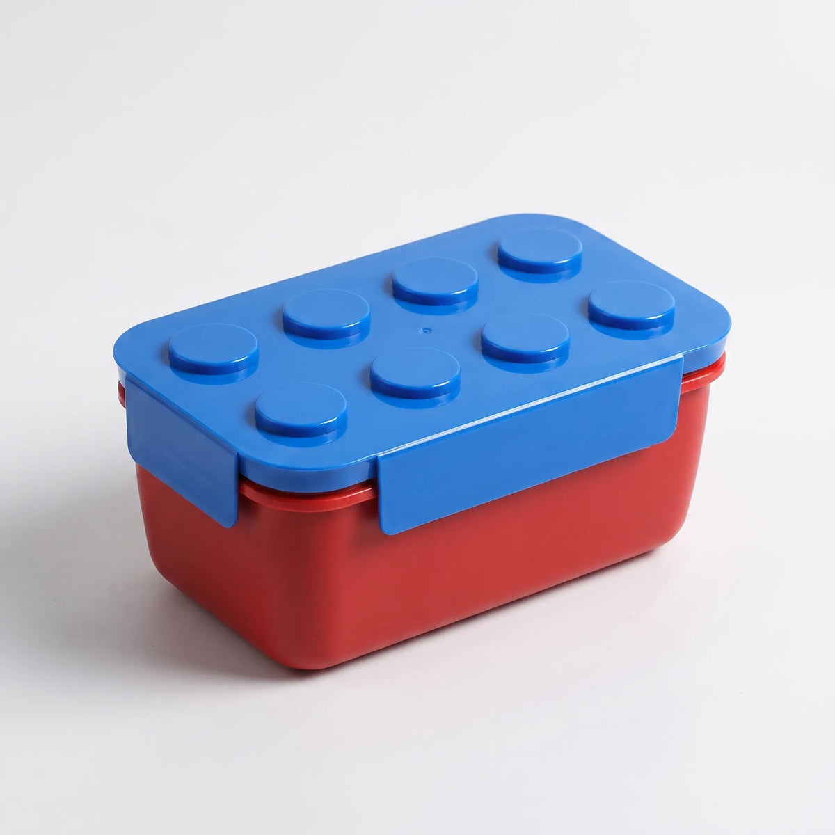 Divided Bento Box with Studs - Stackable Meal Container