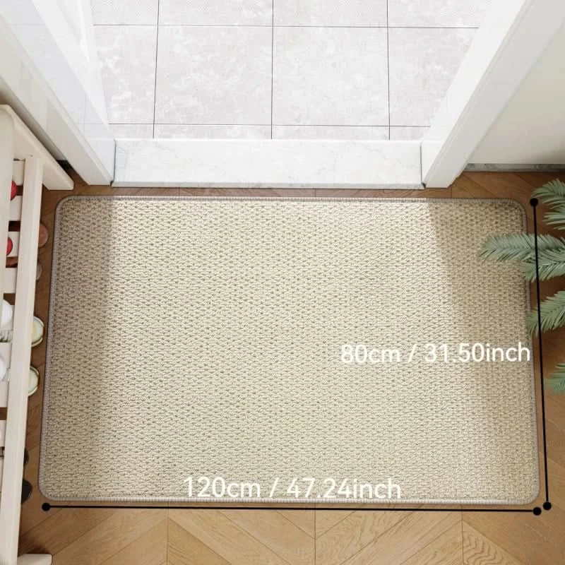 Eco-Friendly Jute-Style Area Rug for Home & Patio