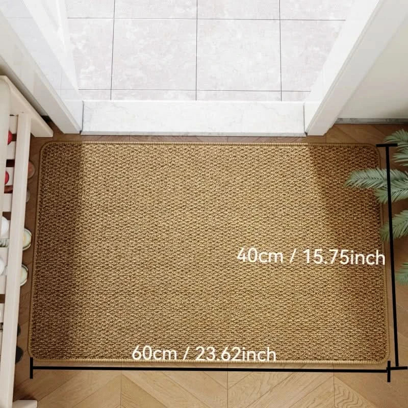 Eco-Friendly Jute-Style Area Rug for Home & Patio