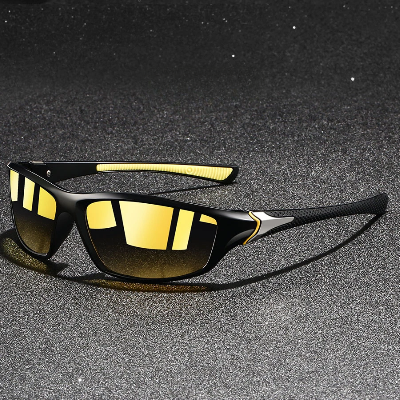 Sleek Men’s Sunglasses with UV Protection & Anti-Glare Lenses