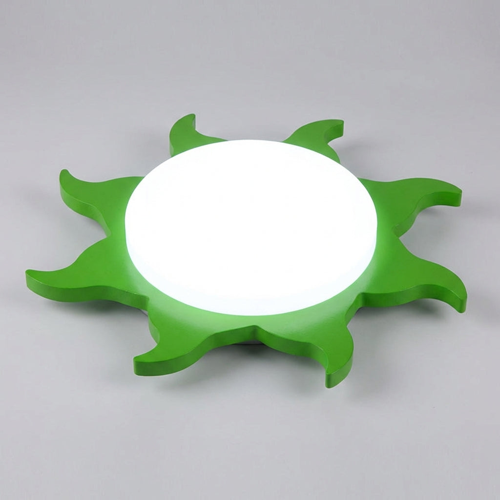 Ceiling Light Fixture in Sun Shape