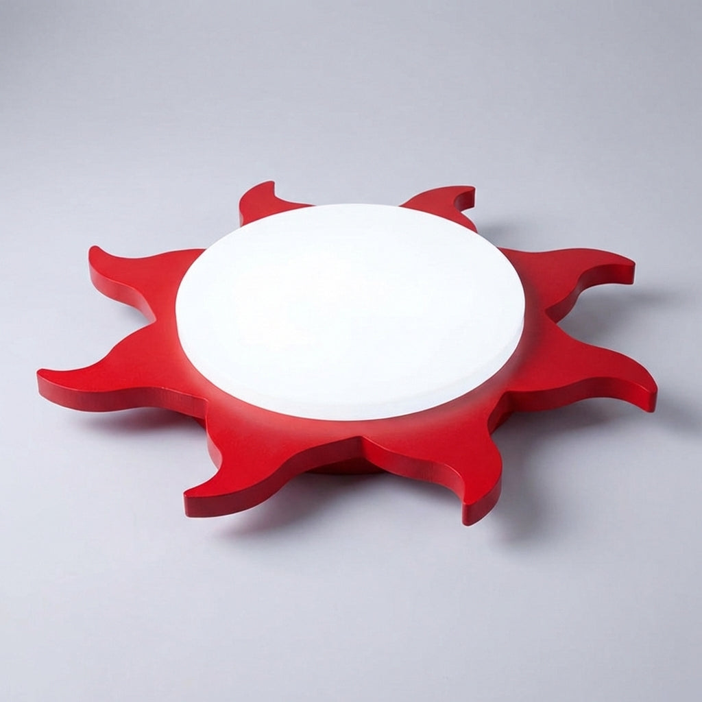 Ceiling Light Fixture in Sun Shape