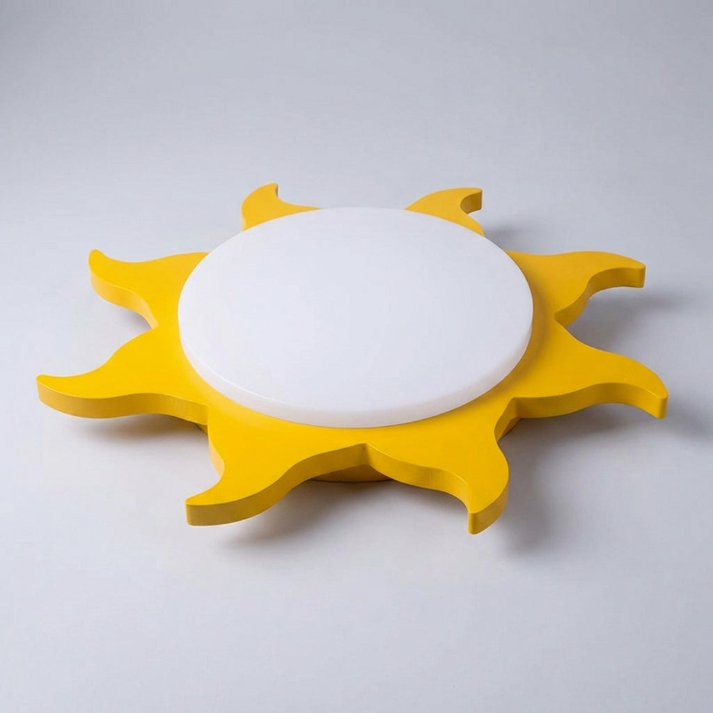 Ceiling Light Fixture in Sun Shape