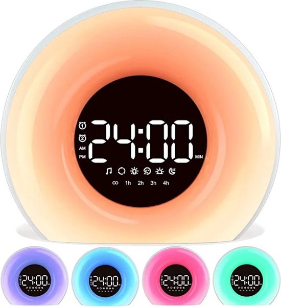 Aurora Alarm Clock with Sunrise Simulation Light