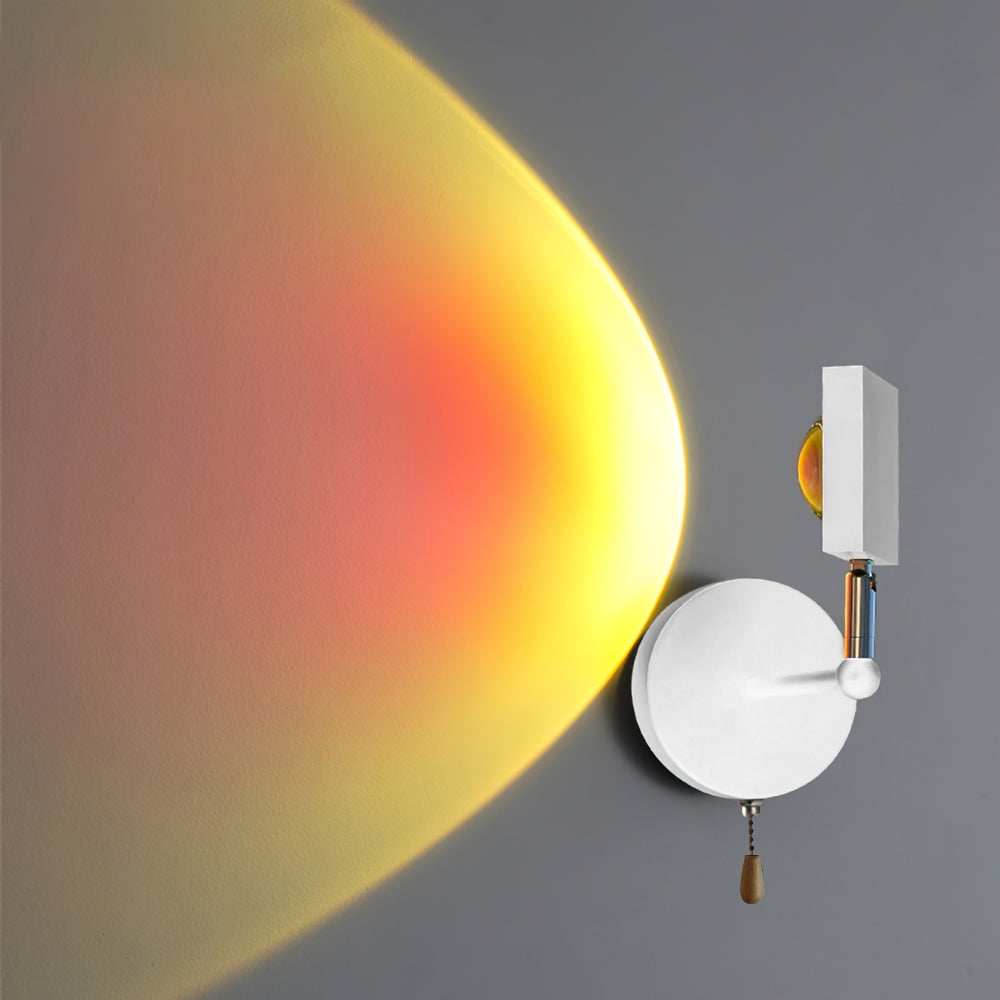 Stylish LED Wall Light with Gradient Glow for Indoor Spaces