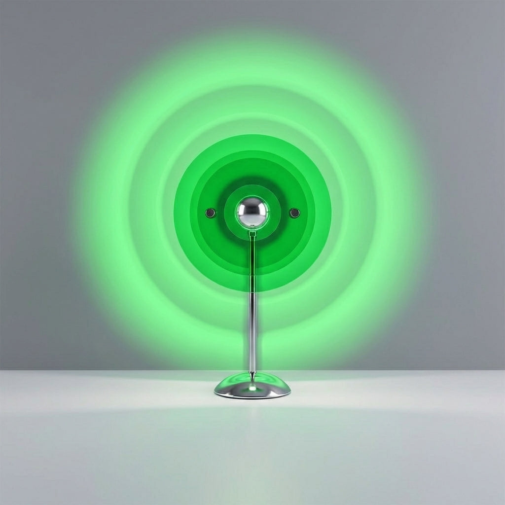 Table Lamp with Sunset Projection - Ambient Light for Relaxation