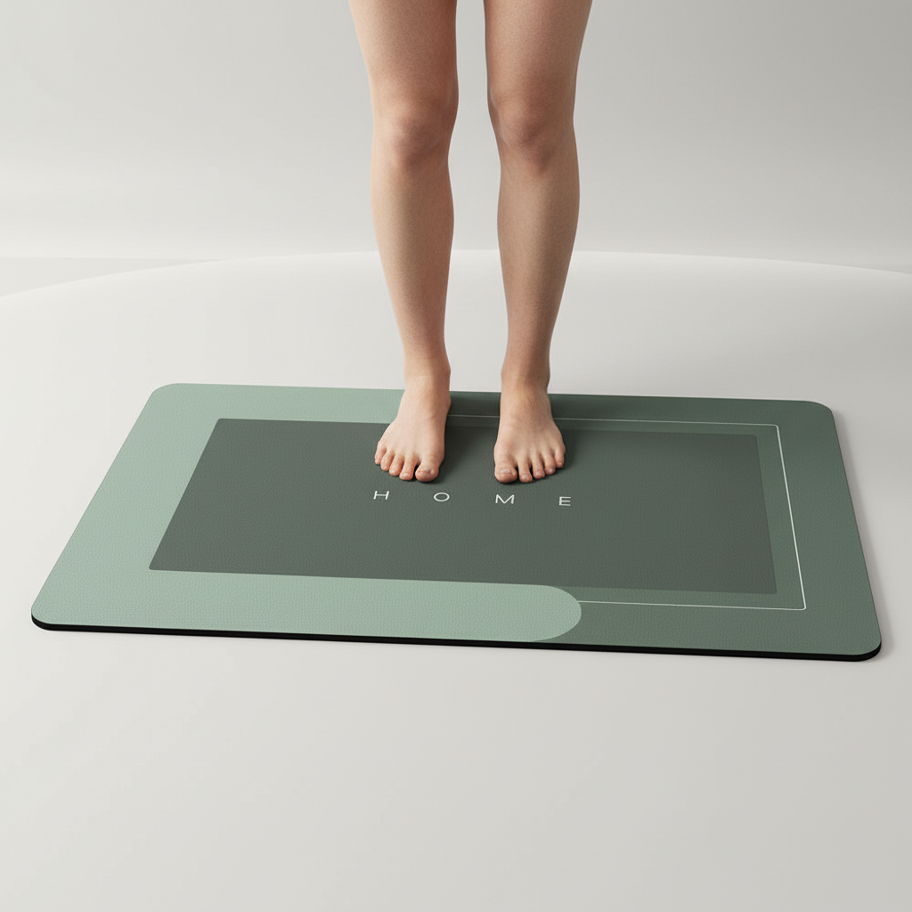 Highly Absorbent Bath Rug for Bathrooms