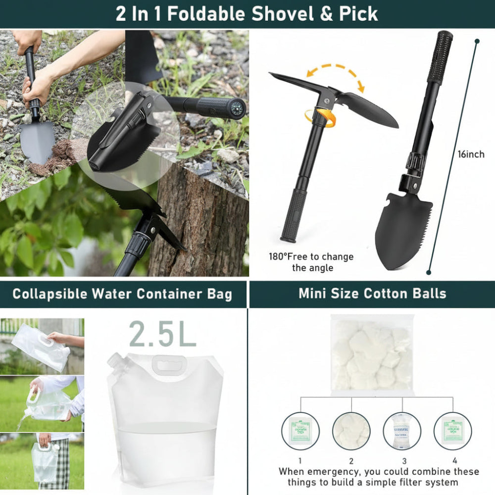 Ultimate Emergency Preparedness Kit | 262 Essential Tools