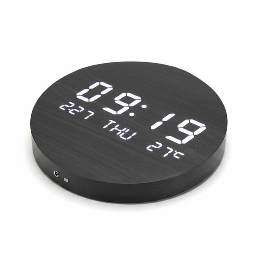 LUMINOUS TIME – Elegant LED Wall Clock for Contemporary Spaces