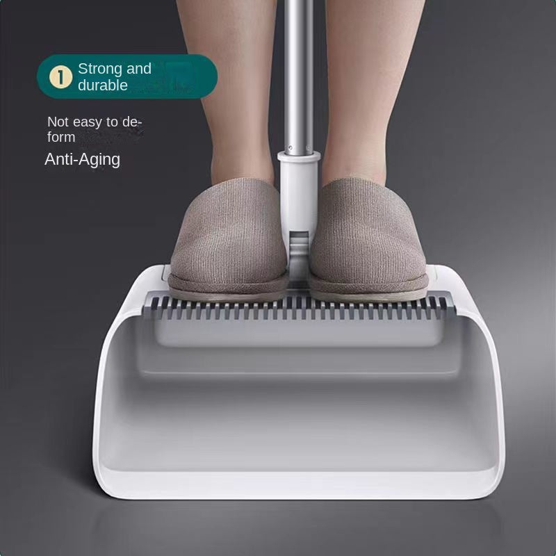 CleanSweep Pro | Ergonomic Broom and Dustpan Duo for Easy Home Care