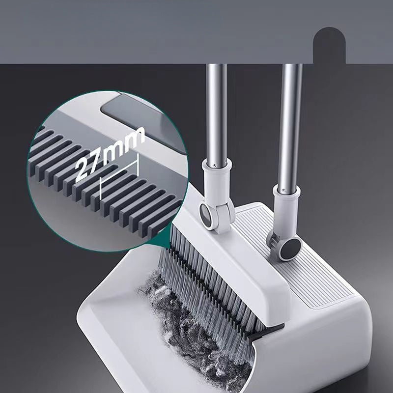 CleanSweep Pro | Ergonomic Broom and Dustpan Duo for Easy Home Care