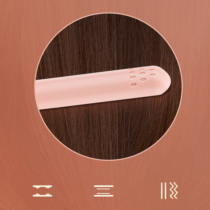 Versatile 2-in-1 Styling Tool for Straightening & Curling