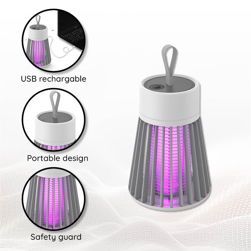Compact USB Rechargeable Mosquito Defense Lamp