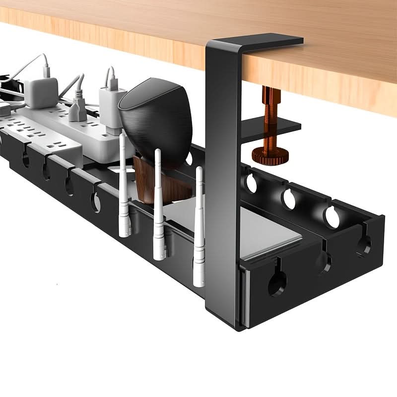 ClutterBuster - Versatile Under-Desk Cable Management Solution