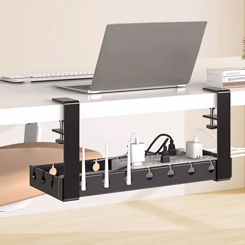 ClutterBuster - Versatile Under-Desk Cable Management Solution