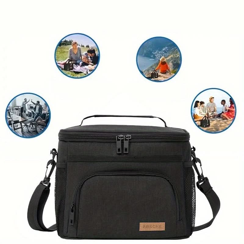 ChillMate - Extra-Large Insulated Lunch Bag with Versatile Strap